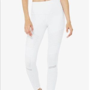 ALO Yoga Moto Legging White